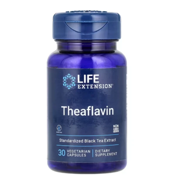Life Extension, Theaflavin Standardized Extract, 30 Vegetarian Capsules