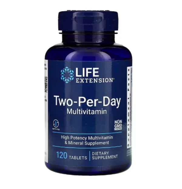 Life Extension, Two-Per-Day Multivitamin, 120 Tablets