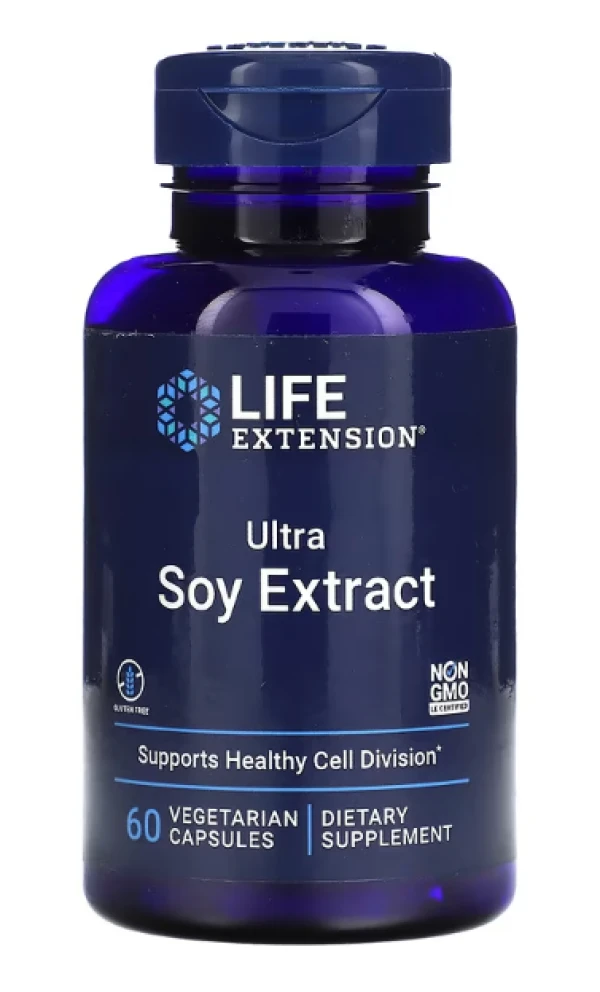 Life Extension, Ultra Soy Extract, 60 Vegetarian Capsules