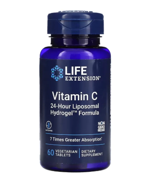 Life Extension, Vitamin C, 60 Vegetarian Tablets