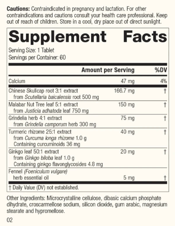 MediHerb PulmaCo 60 Tab