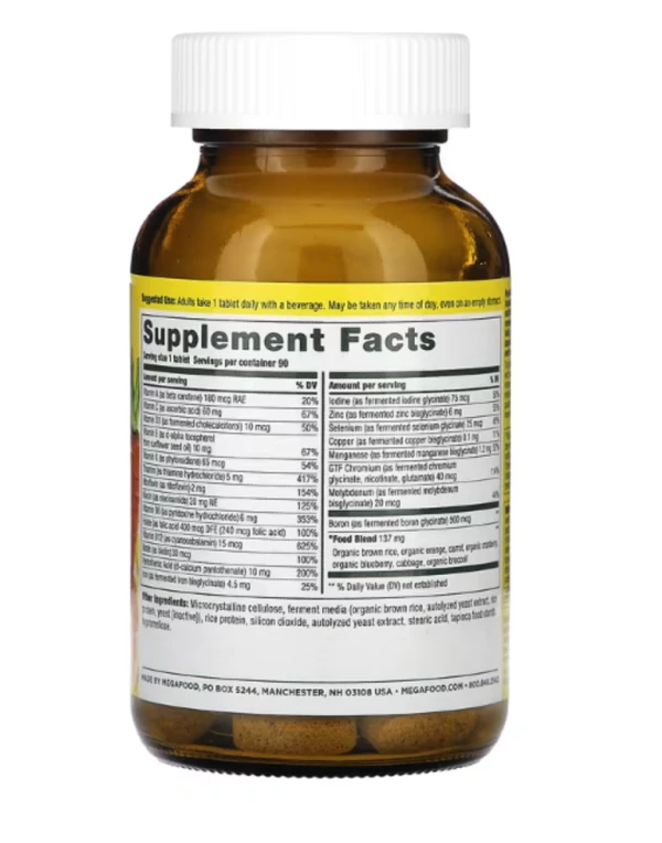 MegaFood, One Daily Multivitamin, 90 Tablets