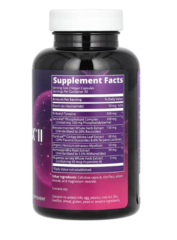 MRM, Neuro-Max II, 60 Vegan Capsules