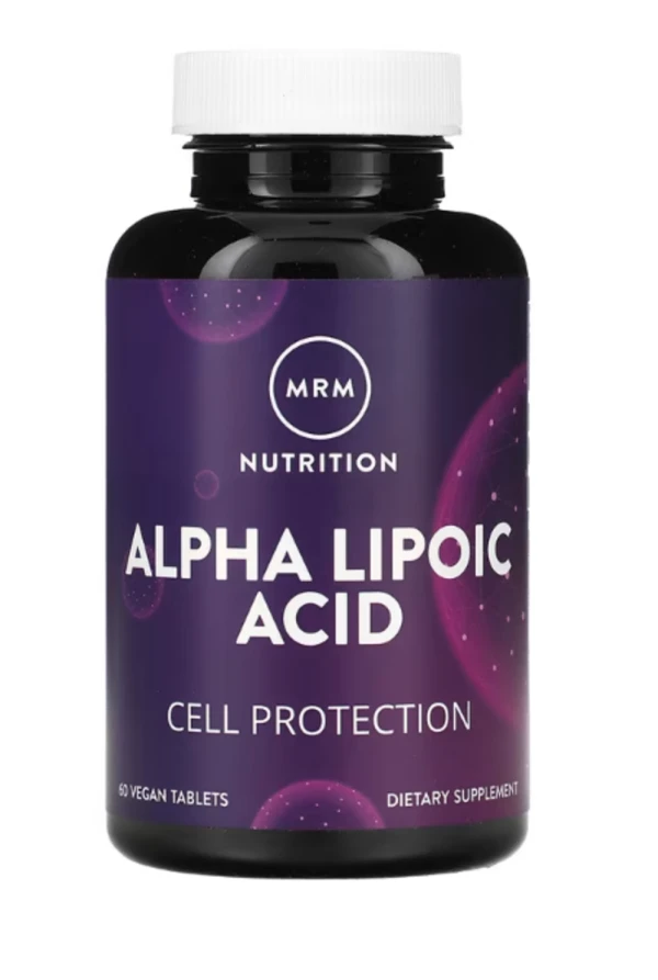 MRM Nutrition, Alpha Lipoic Acid, 60 Vegan Tablets