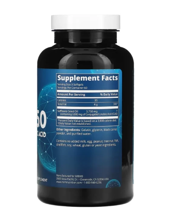 MRM, Nutrition, CLA 1250, 180 Softgels