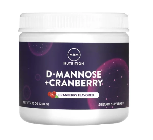 MRM Nutrition, D-Mannose + Cranberry, Cranberry, 7.05 oz (200 g)