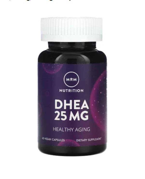 MRM Nutrition, DHEA, 25 mg, 60 Vegan Capsules