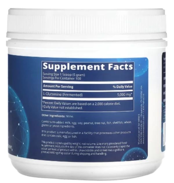 MRM Nutrition, L-Glutamine 500, 1.1 lbs (500 g)