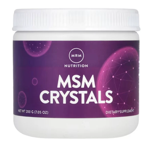 MRM Nutrition, MSM Crystals, 1,000 mg, 7.05 oz (200 g)