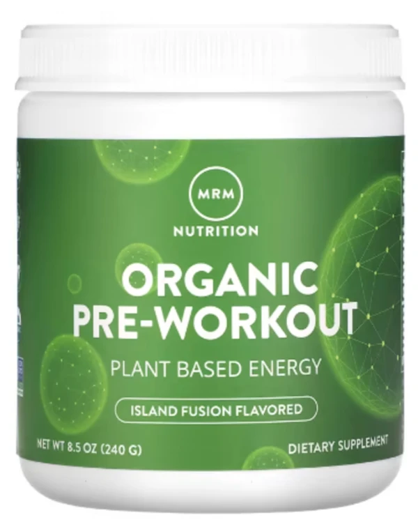 MRM Nutrition, Organic Pre-Workout, Island Fusion, 8.5 oz (240 g)