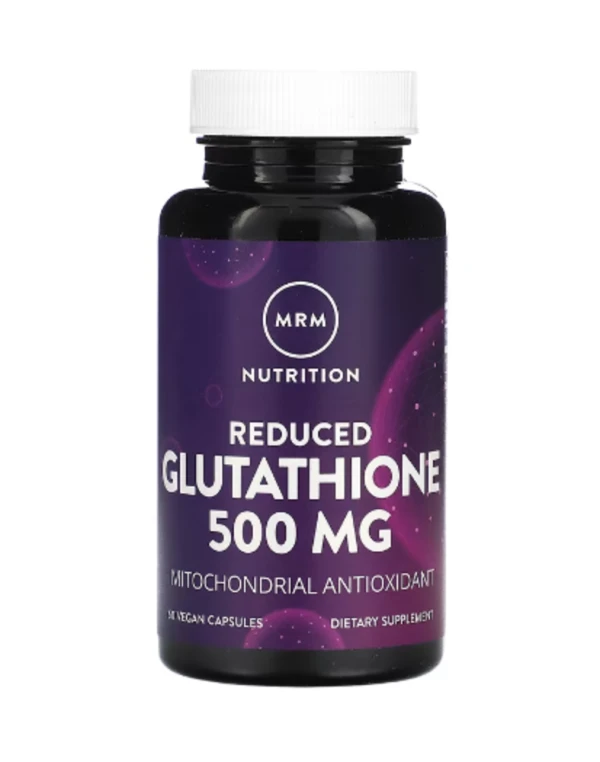 MRM Nutrition, Reduced Glutathione, 500 mg, 60 Vegan Capsules
