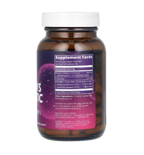 MRM Nutrition, Women's Probiotic, 60 Vegan Capsules