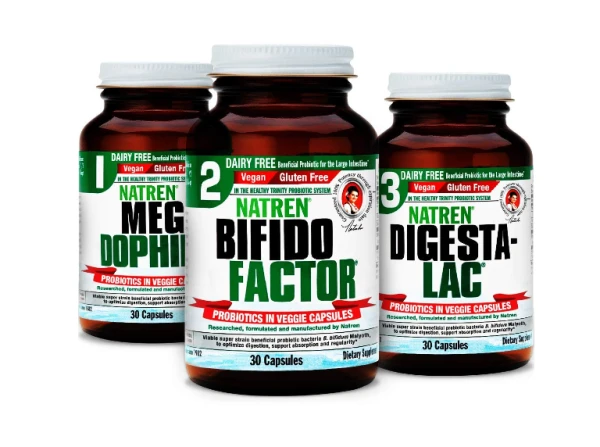 Natren Healthy Start System Dairy Free -- 3 Bottles