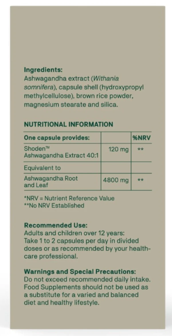 Natroceutics Ashwagandha-bioactive 60 capsules