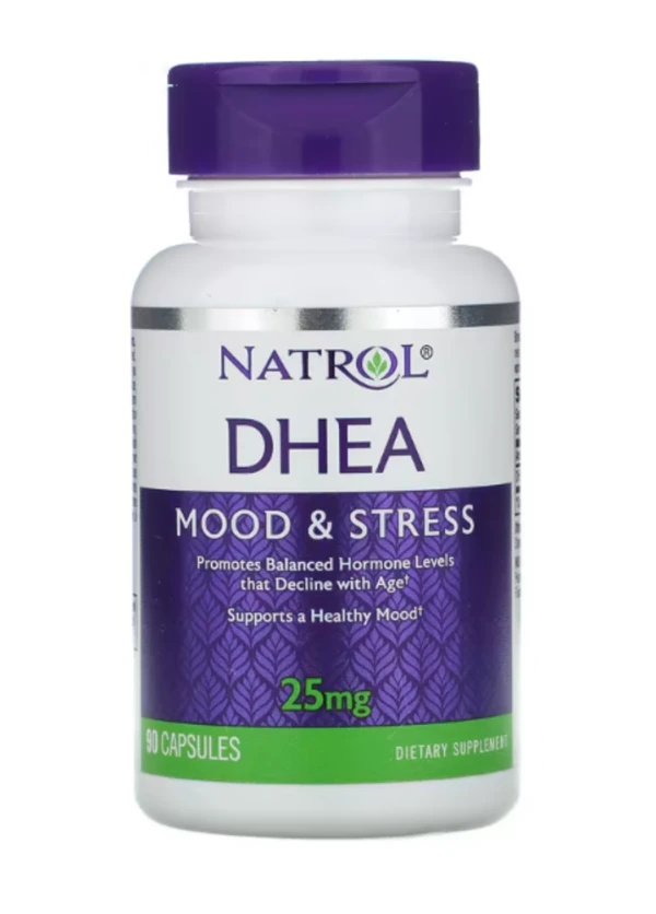 Natrol, DHEA, 25 mg, 90 Capsules