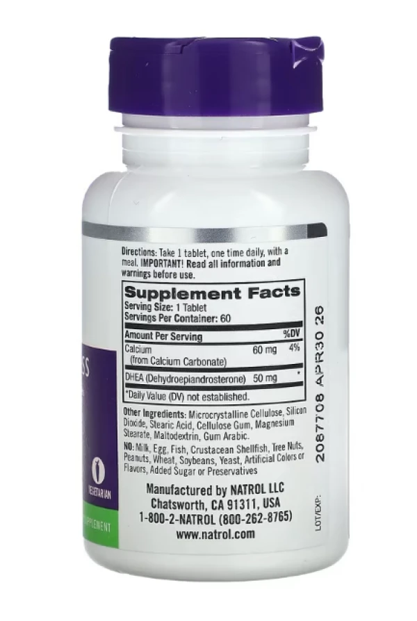 Natrol, DHEA, 50 mg, 60 Tablets