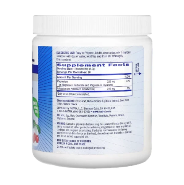Natrol, Magnesium, Cherry, 16.8 oz (477 g)