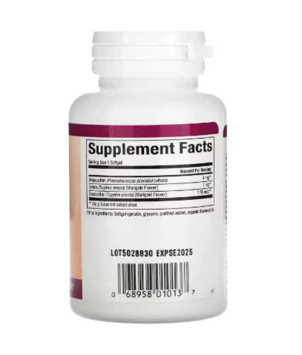 Natural Factors, Astaxanthin Plus, 4 mg, 60 Softgels