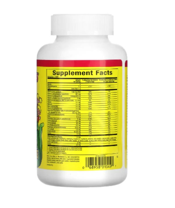 Natural Factors, Big Friends, Chewable Multi-Vitamin & Minerals, Jungle Berry, 60 Chewable Tablets
