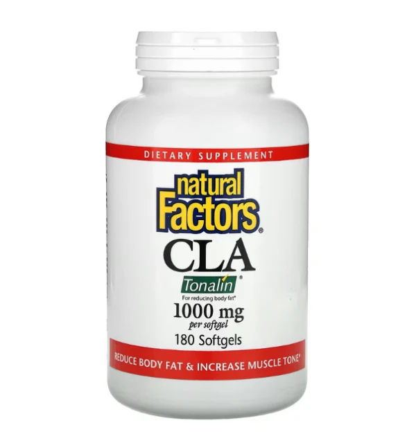 Natural Factors, CLA, 1,000 mg, 180 Softgels (500 mg per Softgel)