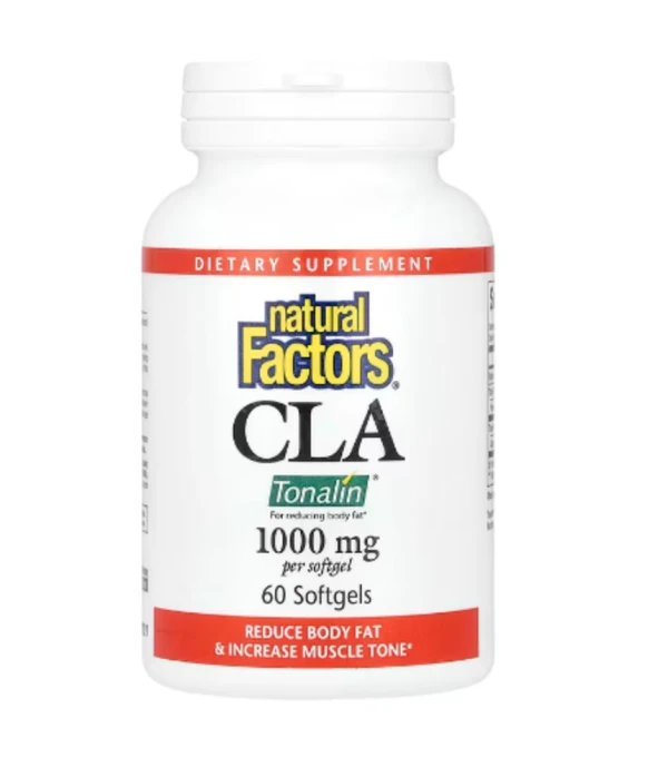 Natural Factors, CLA, 1,000 mg, 60 Softgels