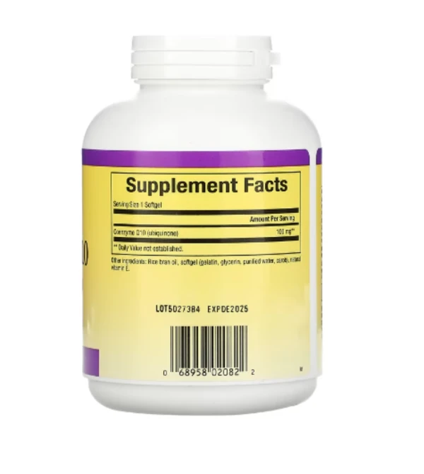 Natural Factors, Coenzyme Q10, 100 mg, 240 Softgels