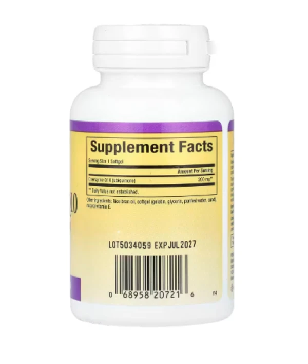 Natural Factors, Coenzyme Q10, 200 mg, 30 Softgels