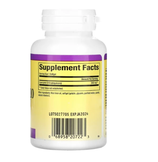 Natural Factors, Coenzyme Q10, 200 mg, 60 Softgels