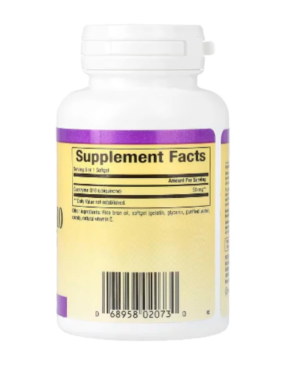 Natural Factors, Coenzyme Q10, 50 mg, 60 Softgels