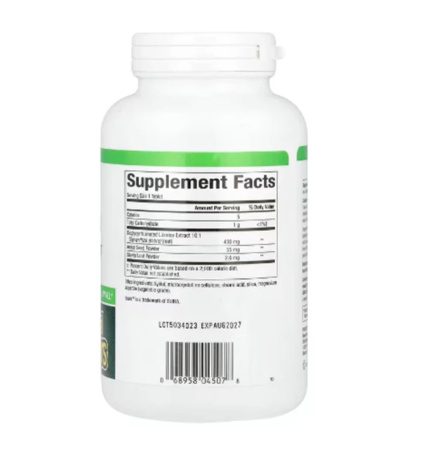 Natural Factors, DGL, Deglycyrrhizinated Licorice Root Extract, 180 Chewable Tablets