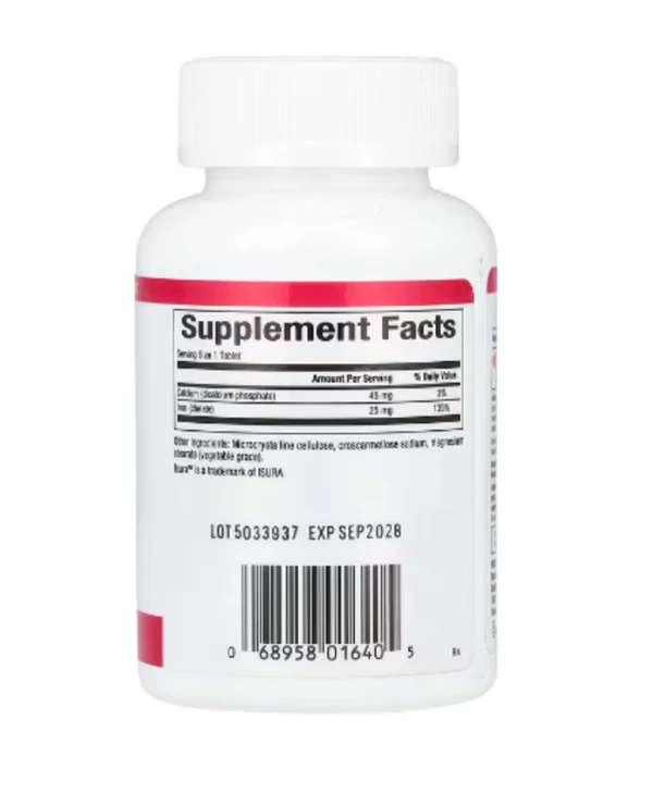 Natural Factors, Iron Chelate, 25 mg, 90 Tablets
