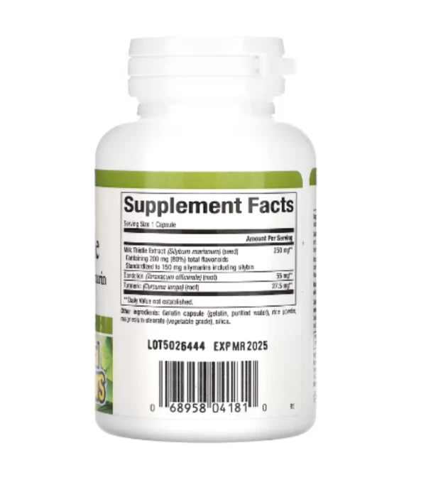 Natural Factors, Milk Thistle, 250 mg, 90 Capsules