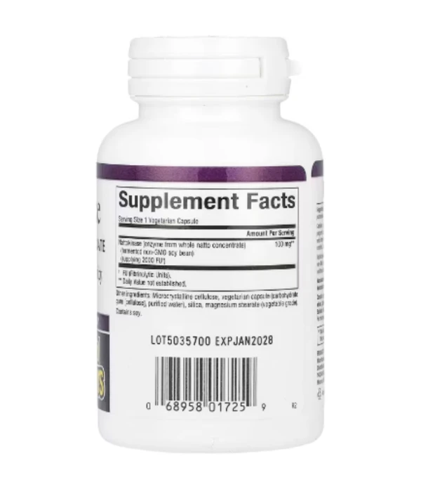 Natural Factors, Nattokinase, 100 mg, 60 Vegetarian Capsules