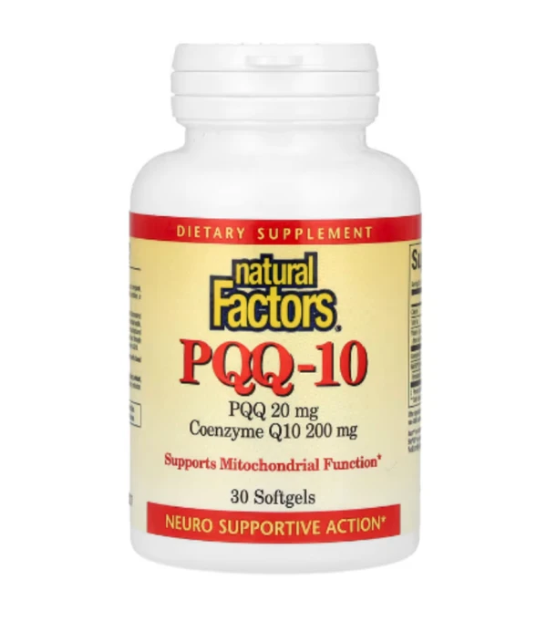 Natural Factors, PQQ-10, 30 Softgels