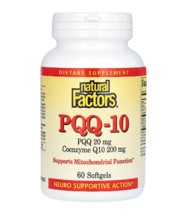 Natural Factors, PQQ-10, 60 Softgels