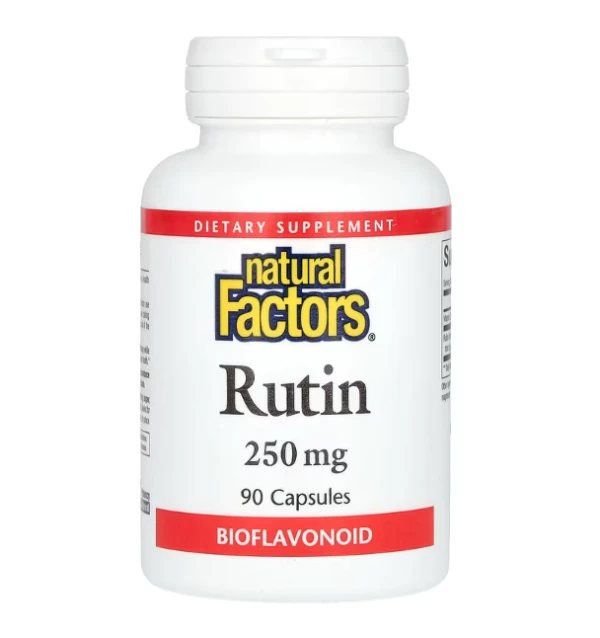 Natural Factors, Rutin, 250 mg, 90 Capsules