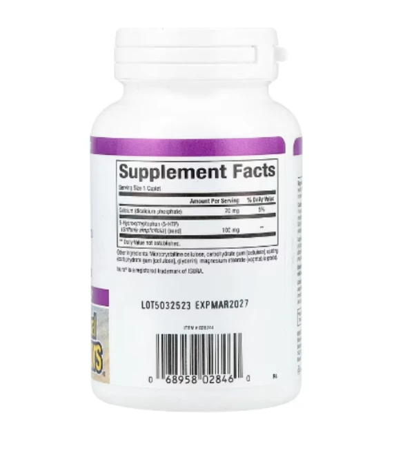 Natural Factors, Stress-Relax, 5-HTP, 100 mg, 120 Time Release Caplets