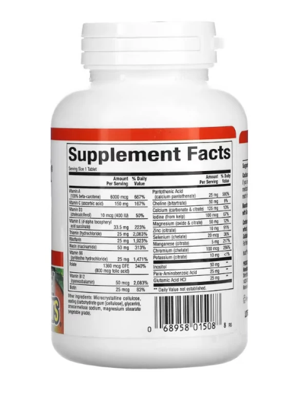 Natural Factors, Super Multi, Iron Free, 90 Tablets