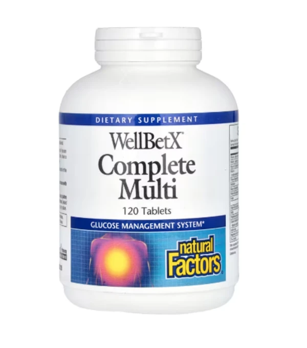 Natural Factors, WellBetX®, Complete Multi, 120 Tablets