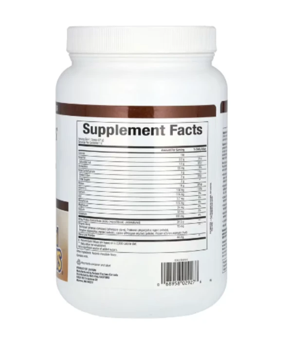 Natural Factors, Whey Factors®, Grass Fed Whey Protein, Natural Double Chocolate, 12 oz (340 g)