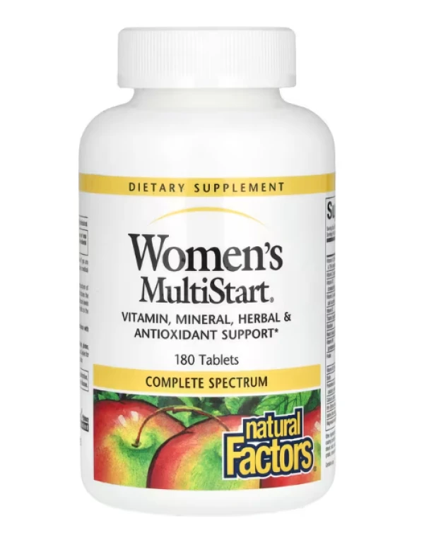 Natural Factors, Women's MultiStart, 180 Tablets