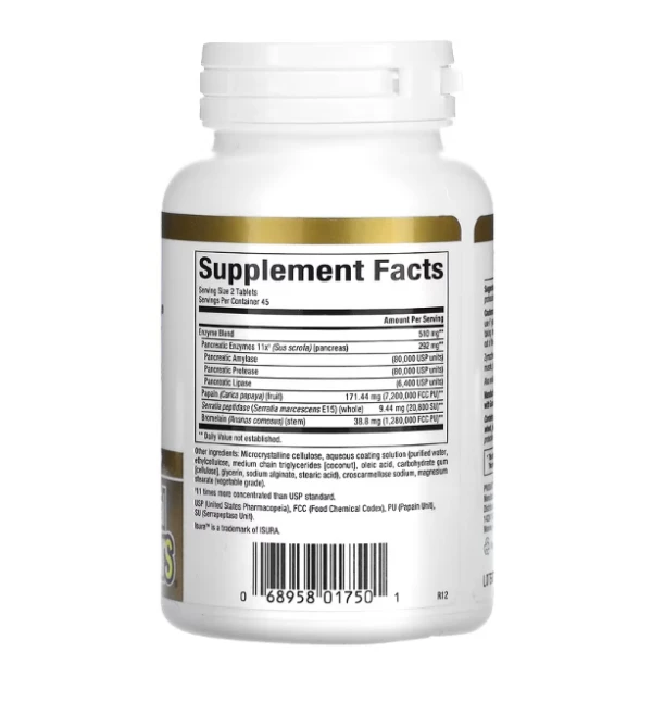 Natural Factors, Zymactive, Double Strength, 90 Enteric Coated Tablets