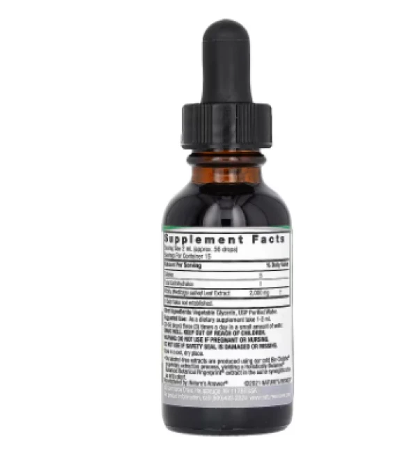 Nature's Answer, Alfalfa, Alcohol-Free, 2,000 mg , 1 fl oz (30 ml)