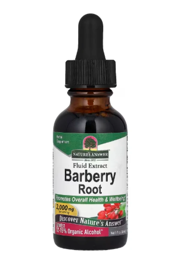 Nature's Answer, Barberry Root, Fluid Extract, 2,000 mg, 1 fl oz (30 ml)