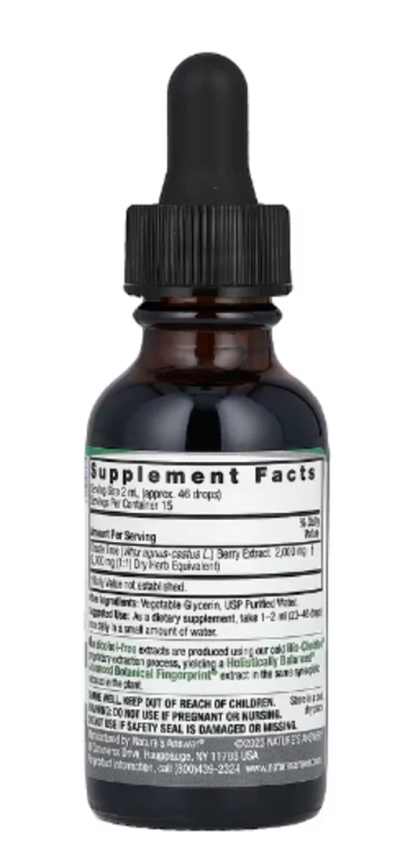Nature's Answer, Chasteberry Vitex Agnus Castus, Fluid Extract, Alcohol-Free, 2,000 mg, 1 fl oz (30 ml)