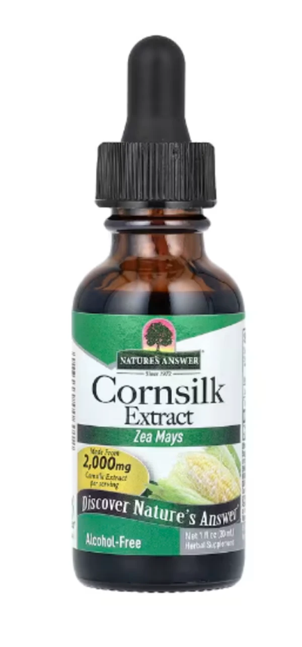 Nature's Answer, Cornsilk Extract, Alcohol-Free, 2,000 mg, 1 fl oz (30 ml)