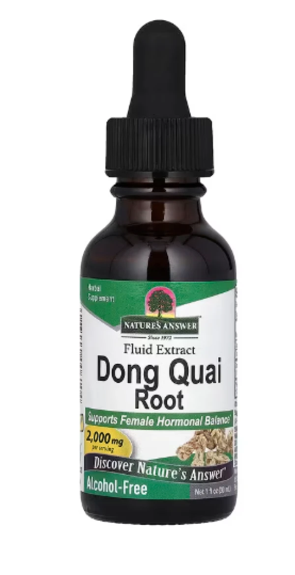 Nature's Answer, Dong Quai Root, Fluid Extract, Alcohol Free, 2,000 mg, 1 fl oz (30 ml)