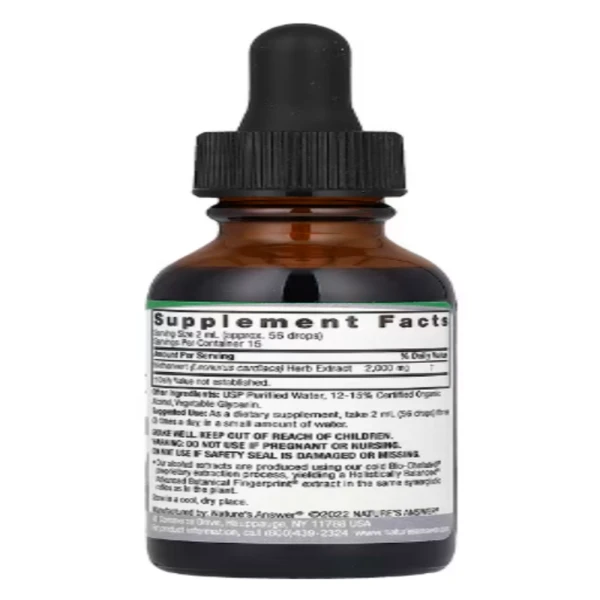 Nature's Answer, Motherwort Extract, 2,000 mg, 1 fl oz (30 ml)