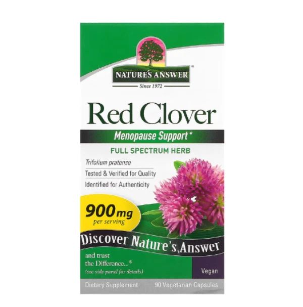 Nature's Answer, Red Clover, 900 mg, 90 Vegetarian Capsules