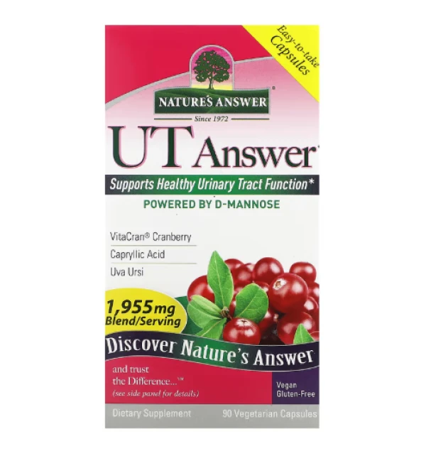 Nature's Answer, UT Answer, 1,955 mg, 90 Vegetarian Capsules (651.66 mg per Capsule)